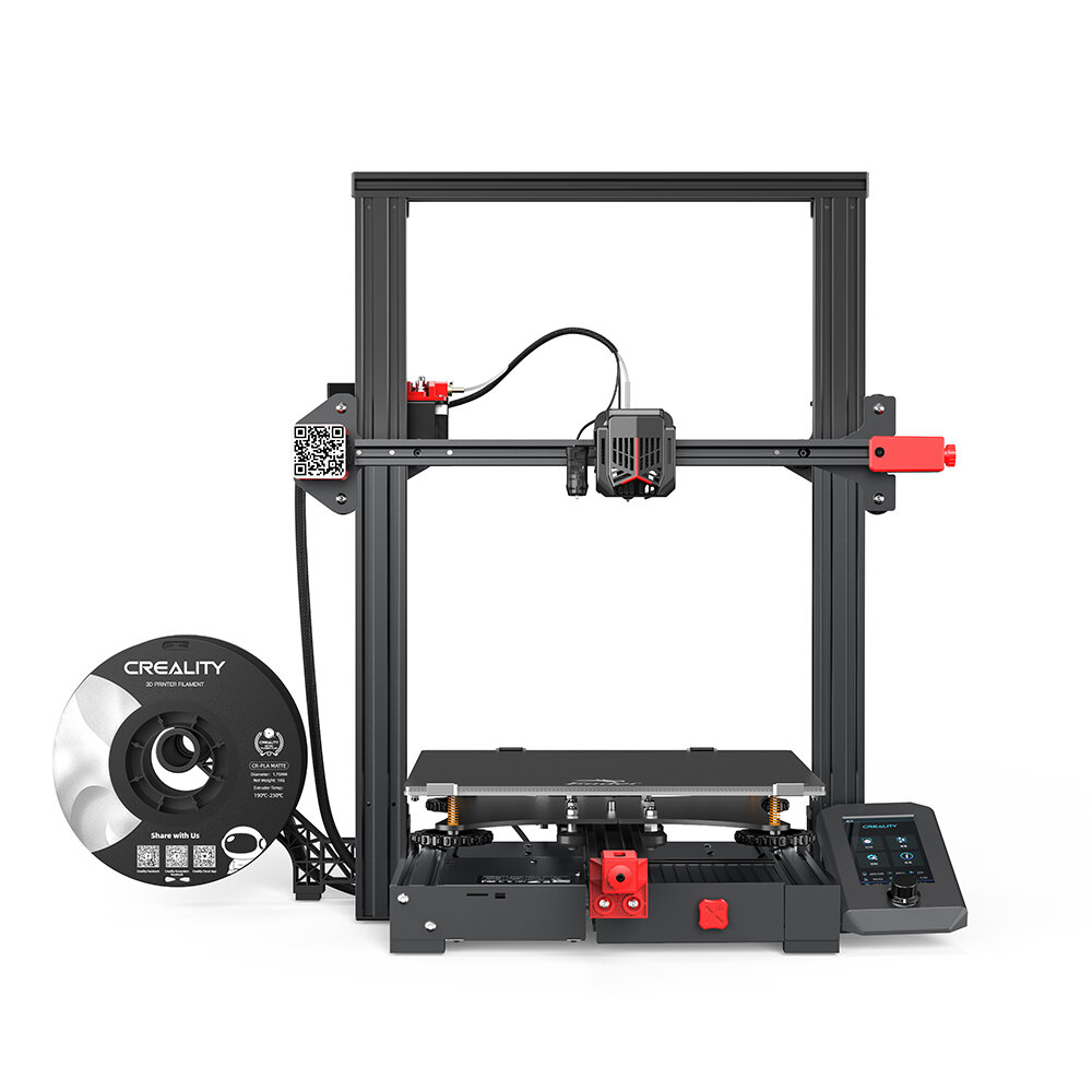 Creality 3D® Ender-3 Max Neo 3D Printer 300x300x320mm Print Size/32-bit Silent Mainboard/CR-Touch Auto Leveling